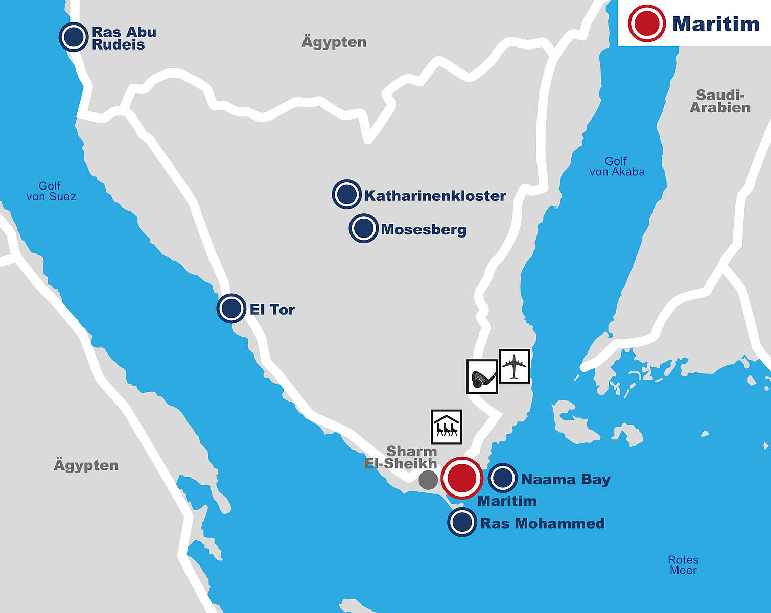 El sheikh map sharm Sharm el