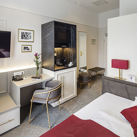 Classic Single room | Star-Apart Hansa Hotel Wiesbaden