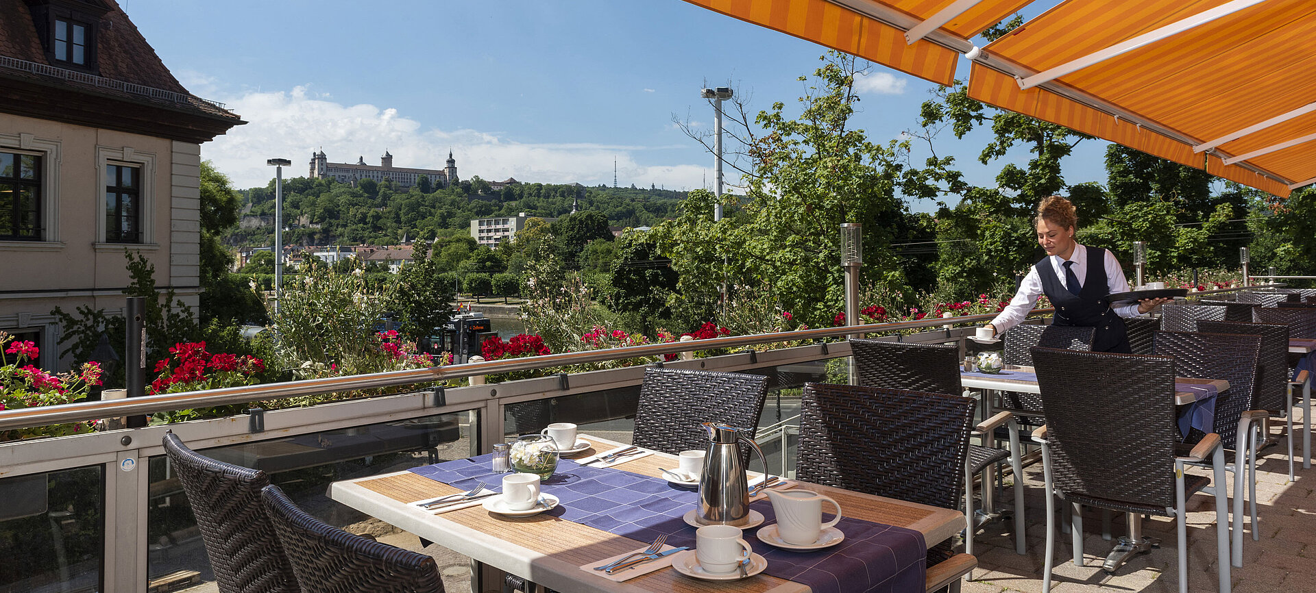 Terrace | Maritim Hotel Würzburg