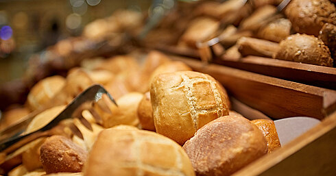 Assortment of bread/buns