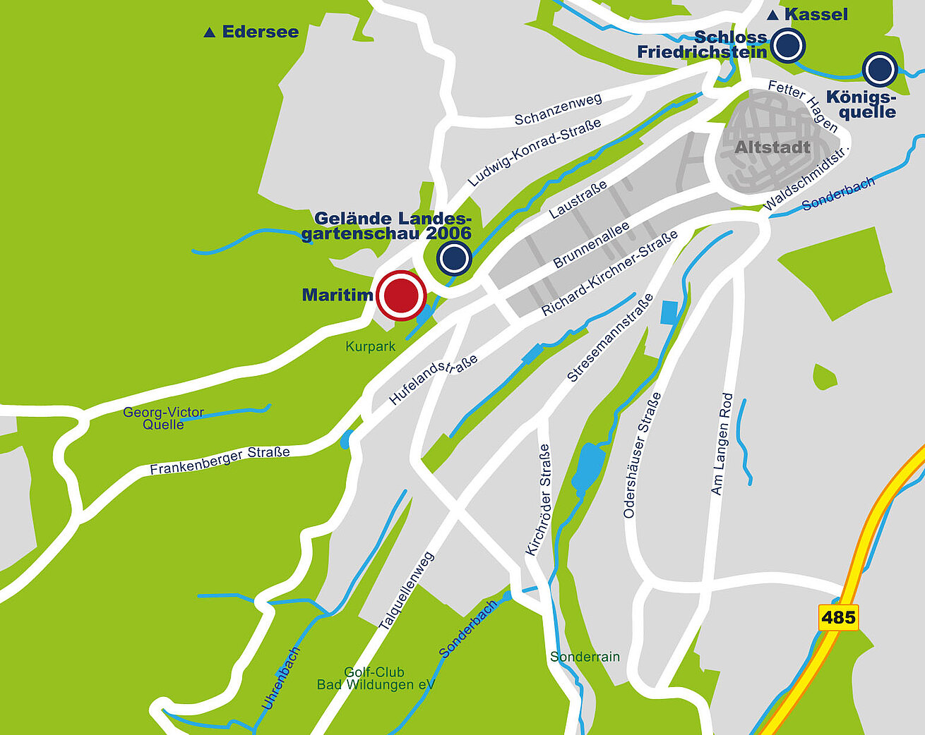 Roadmap Maritim Hotel Bad Wildungen