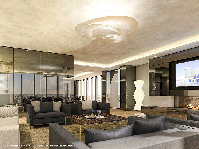 Presidential suite © Maritim Hotel Amsterdam - Geplan mit Reinhardt und Sander GmbH