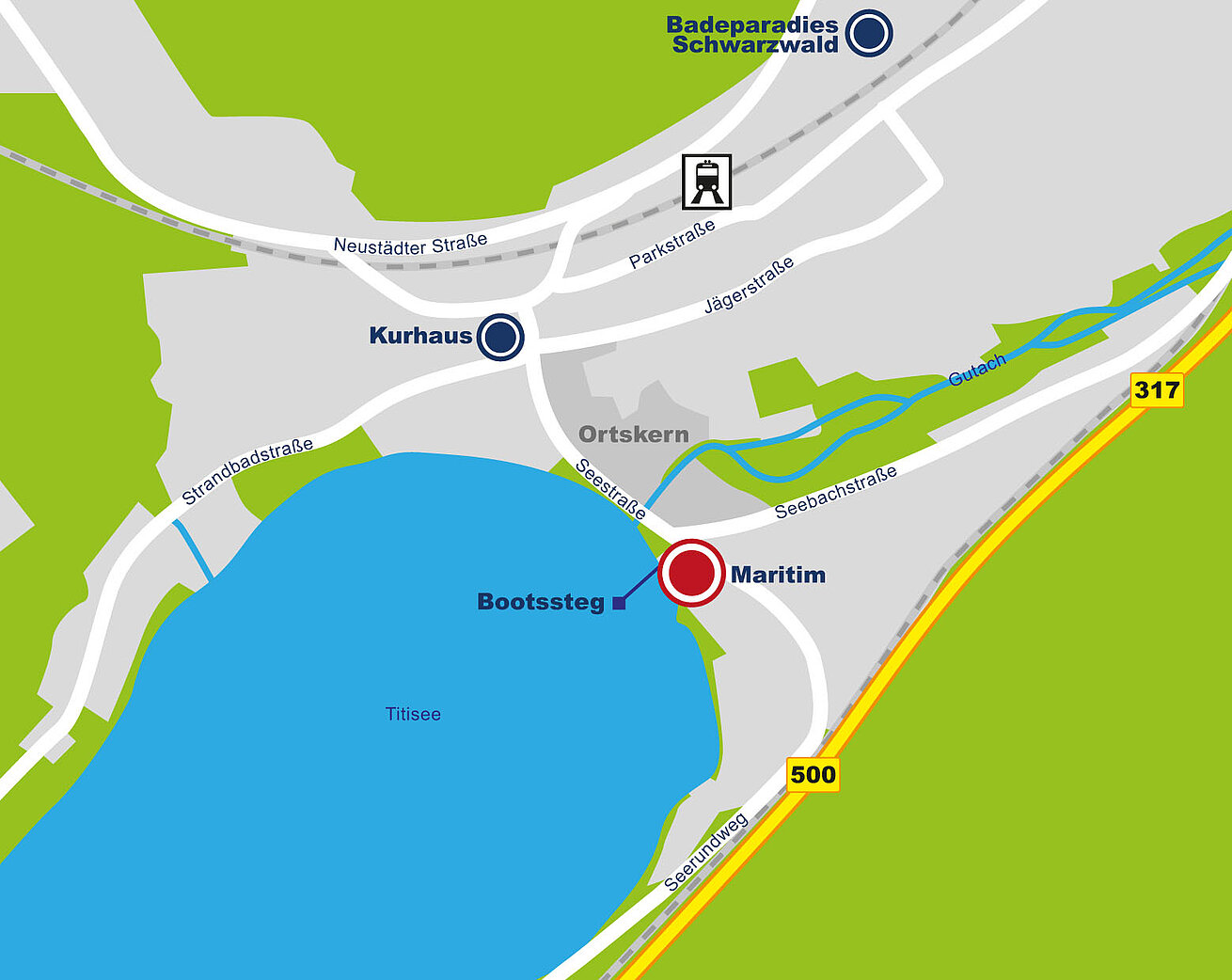 Roadmap Maritim TitiseeHotel